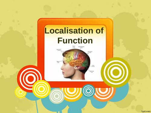 AQA A Level - Localisation of Function