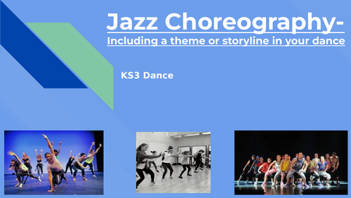 KS3 Dance- Jazz Choreography SOW