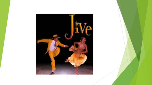 KS3 Dance- Jive SOW