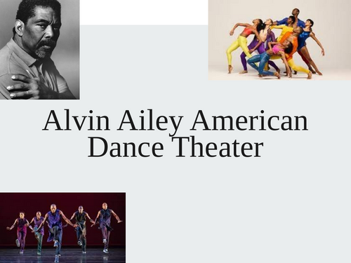 KS4 Dance-Introduction to Alvin AileyAmerican Dance Theater.