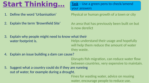 What is water security?