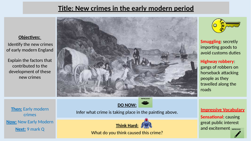 6. New Crimes Early Modern England OCR History