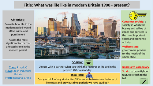 11. Modern Britain overview OCR History