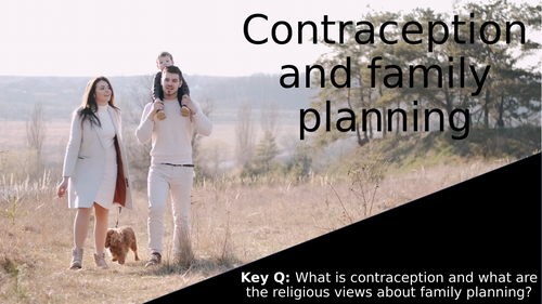 KS4 GCSE AQA Religious studies Theme A - Relationships and families - Contraception (3.3)