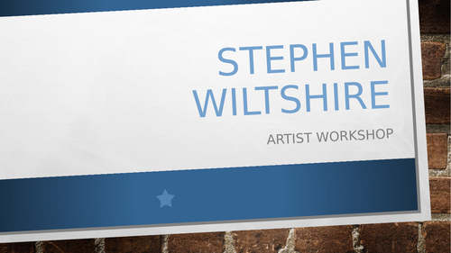 Stephen Wiltshire Drawing Workshop