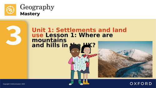 year 3 planning settlements and landuse  Enquiry question: What is the land like in the UK?