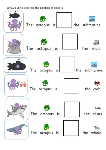 positional language - SEN