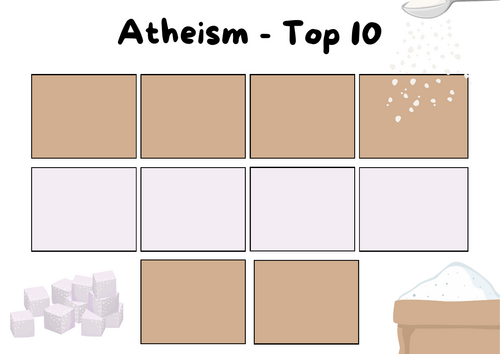 A-Level RS: Atheism Top 10 - Eduqas Philosophy