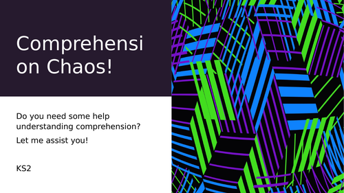 KS2 lesson pack on key comprehension skills