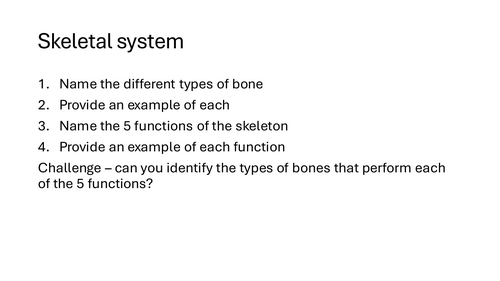 AQA GCSE PE paper 1 cue cards