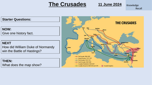 Why did People go on Crusades?