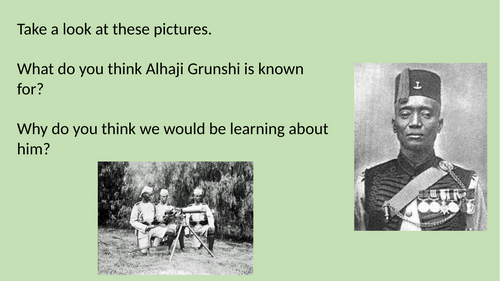 Black history month Alhaji Grunshi