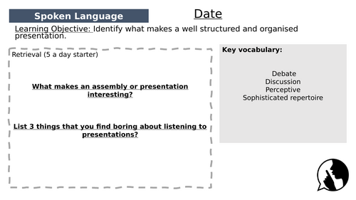 Introduction to spoken language endorsement AQA GCSE