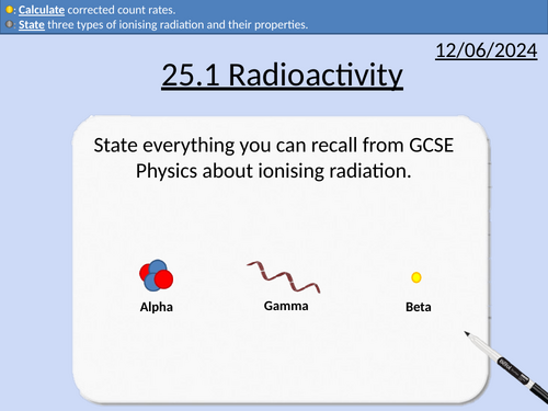 OCR A level Physics: Radioactivity