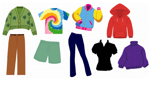 Euro 24 linked clothes, opinions and adjectival agreement