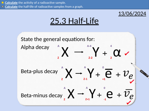 OCR A level Physics: Half-life and Activity