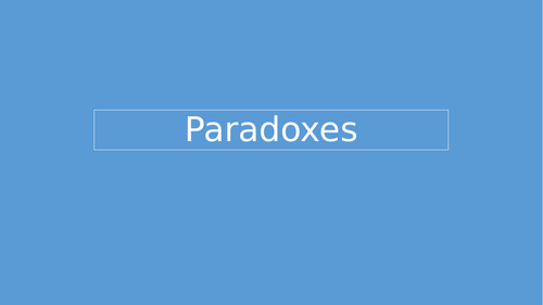 Paradoxes (Monty Hall Problem)