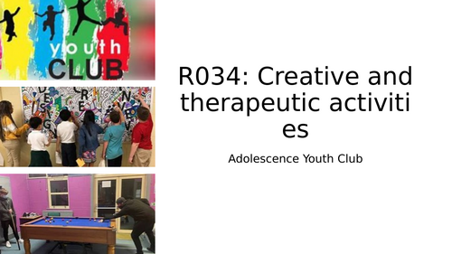 R034 Task 1a Adolescence in a Youth Club June 24-25
