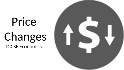 Price Changes IGCSE Economics