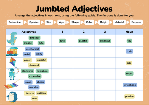 Lesson: Modal Verbs and Adjective Order - Complete Lesson
