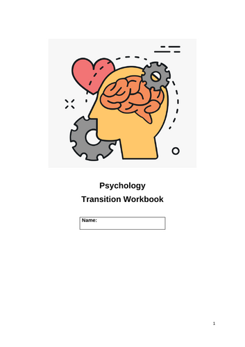A Level Psychology Summer Workbook