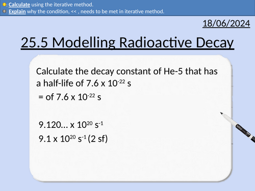 OCR A level Physics: Modelling Radioactive Decay