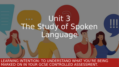 CCEA Spoken Language - Resignation/ Farewell Speeches