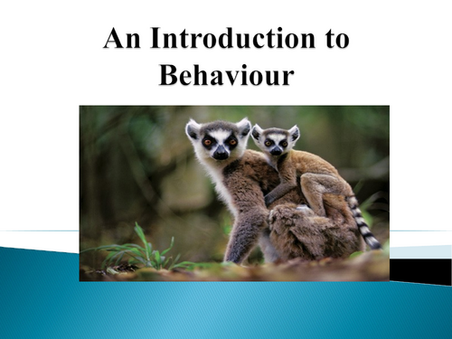 Introduction to Animal Behaviour Powerpoint