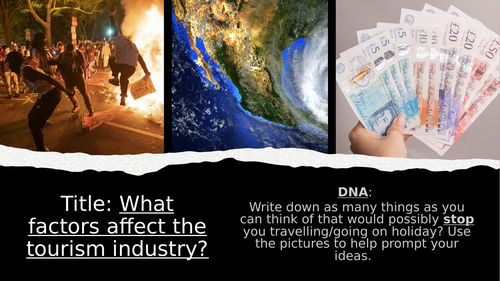 What factors affect tourism?