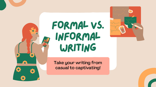 Formal and Informal Writing Complete Lesson