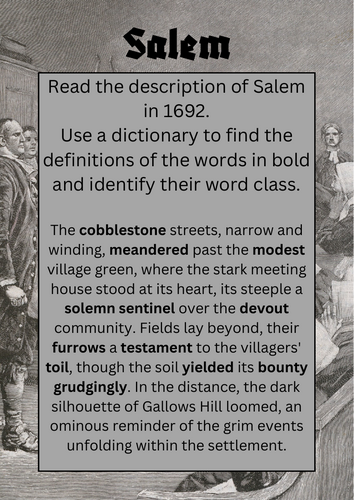 Cover Booklet - Salem Description