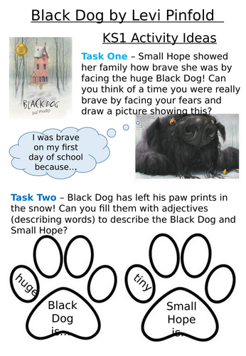 Black Dog Book KS1 and KS2 Activities