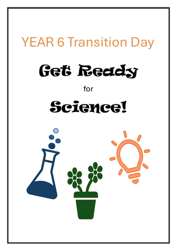 Science Year 6 Transition Pack