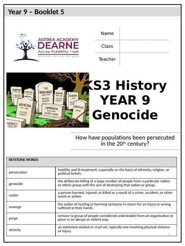 20th century Genocide booklet