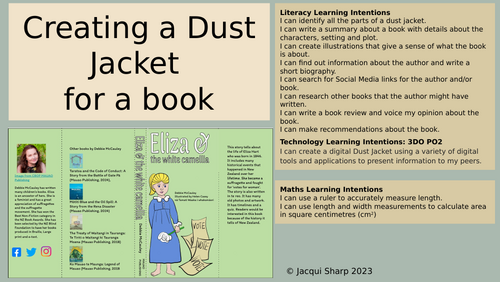 Creating a Dust Jacket