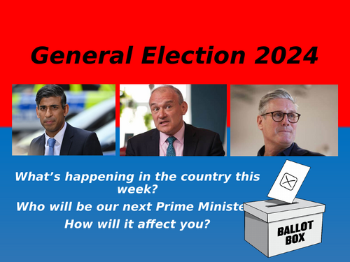 General Election 2024 Assembly - KS2 - KS4 (SEND friendly)