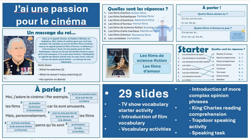 Studio 2, Module 1.2 - J'ai une passion pour le cinéma