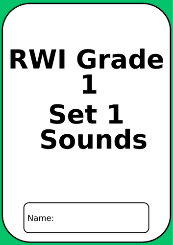 Read Write Inc Set 1 Sounds Complete Workbook