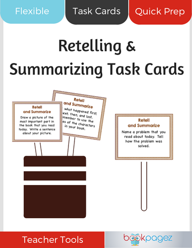 Retelling and Summarizing Task Cards