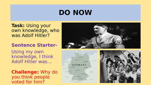 How did Hitler rise to power?
