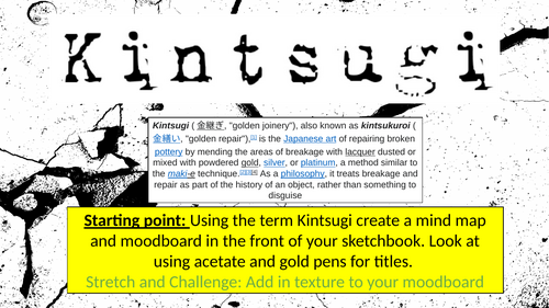 Kintsugi - Art Textiles