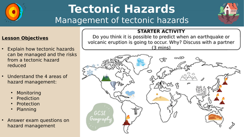 GCSE Geography Managing Tectonic Hazards