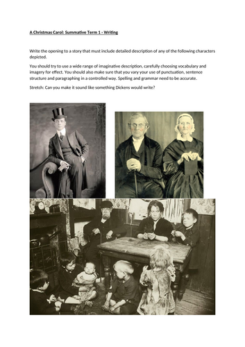 A Christmas Carol SOW