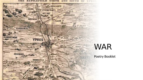 War Poetry Reading and Writing Project