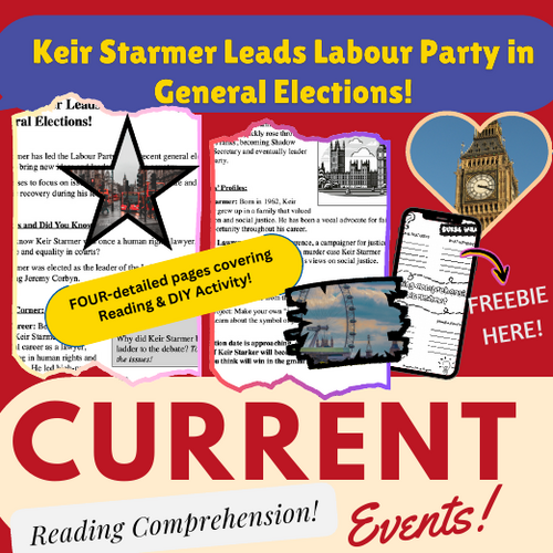 Get to Know Keir Starmer as he Leads Labour Party in Elections! Reading & DIY Activities for Kids