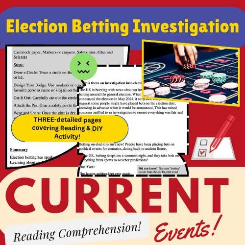 Election Betting Investigation: Latest  Events & Historical Facts: 2024 Elections in the UK for Kids
