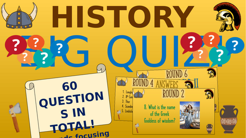 KS2 History Big Quiz! | Teaching Resources