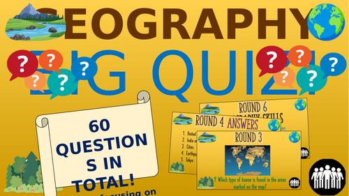 KS2 Geography Big Quiz!