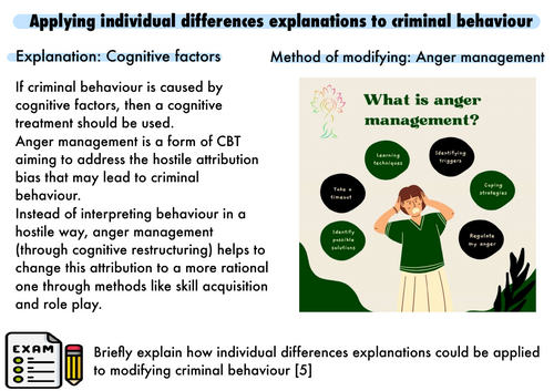 Comp 3 - applying explanations to modifying crime