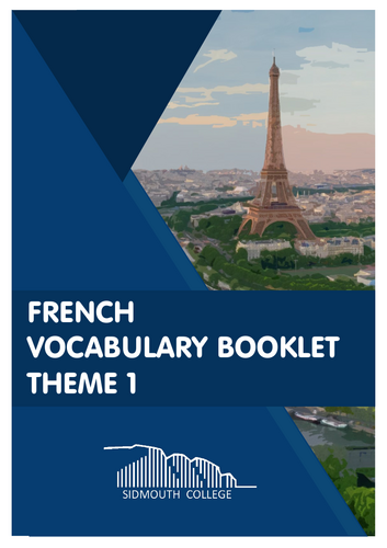 AQA GCSE FRENCH KERBOODLE HIGHER THEME 1 EXCEL SHEET AND BOOKLET